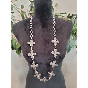Womens Fashions Gold Tone 4 Way Teardrop Necklace Jewelry Jesus Saint Catholic